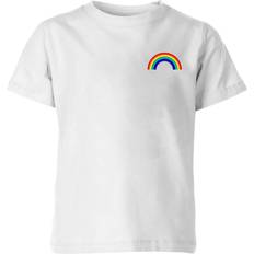 By IWOOT Classic Rainbow Pocket Kids' T-Shirt White 11-12 Years White