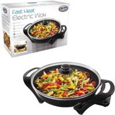 Rounds Wok Pans Quest Electric Non-stick