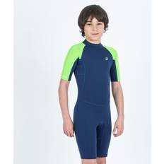 Swim & Water Sports Olaian Neopren Shorty Surfen Kinder 1,5 mm Yulex blau/grün blau grün Gr. Jahre