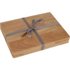 Brown Place Mats Dunelm Set of 4 Rubberwood Place Mat Brown