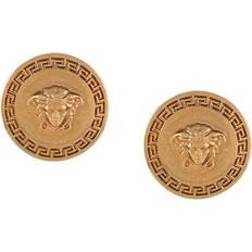Versace Jewellery Versace Tribute Stud Earrings - Women - Yellow