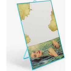 Seletti Mirrors Seletti Toiletpaper sea Girl-print big Wall Mirror