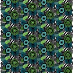 Marimekko Metervaror Marimekko Pieni Siirtolapuutarha Fabrics Blue