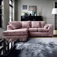 Abakus Direct Harriet Crushed Chenille Sofa