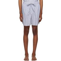 Tekla Kläder Tekla Poplin Pyjama Shorts Skagen Stripes - Mönstrad
