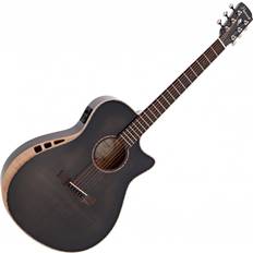 Hartwood Hartwood Sonata Thinline Electro Acoustic Guitar, Black