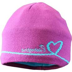 Bridgedale Accessories Bridgedale Heart Beanie: Berry/Turqoise Colour: Berry/Turqoise