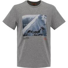 Parajumpers Herr T-shirts Parajumpers Essensiell Trykt T-Skjorte Gray