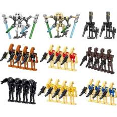 Xurikcoo 28PCSA Building Blocks Star Wars clones General Grievous robots puzzle pieces Fit Lego