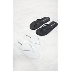 Flip-Flops PrettyLittleThing Black & White Flip Flops Pack, Black