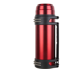 Red Water Containers Tauoh moresk-Pearlescent Red Business Sports Insulation Cup Stainless Steel Water Bottle Outdoor Portable Insulation Water Bottle