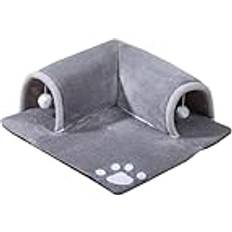 Suphyee Cat Tunnel Bed, Cat Play Tunnel