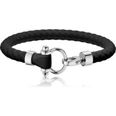 Omega Sailing Black Rubber Bracelet