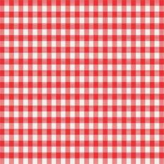 Menu 52 Checkered Tablecloth White