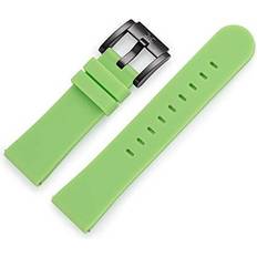 TW Steel Watch Straps TW Steel Marc Coblen silicone strap, 22 mm, with clasp, light green, Strap