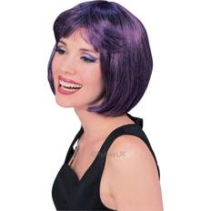 Rubies Supermodel Wig Purple/Black