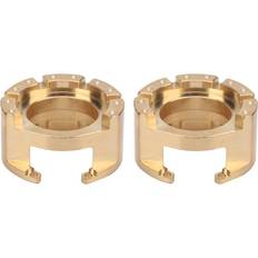 HCSC Brass Counterweight For Traxxas Trx4 For Rc Crawler Rear And Front Universal Axle1 Pair Set
