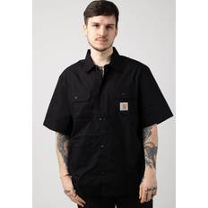 Carhartt WIP M Camicie Carhartt WIP S/S Craft Shirt - Black Unisex