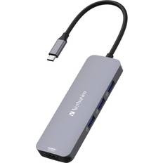 Verbatim usb-c pro multiport-hub cmh-08, 8 port, dockingstation