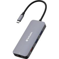 Verbatim usb-c pro multiport-hub cmh-09, 9 port, dockingstation