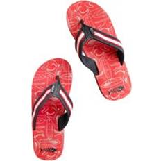 Red Flip-Flops Weird Fish Derwent Printed Flip Flops Radical Red