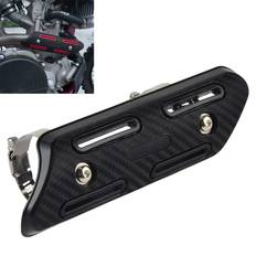 Exhaust Systems Auspuff Hitzeschutz kompatibel mit Husqvarna TE 610 511 4 Takt XDure HS1 schwarz