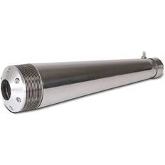 Exhaust Systems Craftride Endschalldämpfer kompatibel mit Moto Guzzi V7 III Special Milano Auspuff Boost Edelstahl schwarz-schwarz