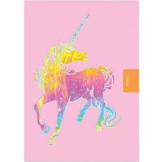 Deckled Edge Edge Mythical Unicorn Notebook A6