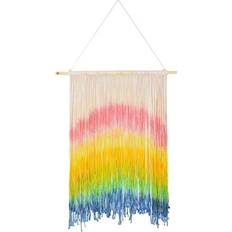Rainbow Macrame Tapestry Boho Wall Decor