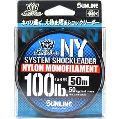 Vita Fiskelinor Sunline SM System Shock Leader 50m Clear 100lb 0,80mm