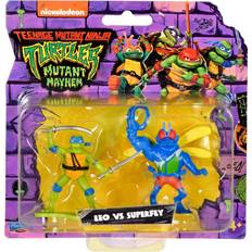 Turtles Actionfigurer Playmates Toys Teenage Mutant Ninja Turtles Leo Vs Superfly