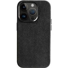 Cyoo alcantara hülle iphone 15 pro max schwarz