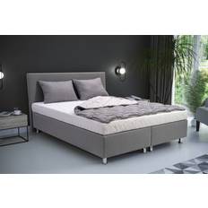 90cm Continental Beds Polsterbett Schlafzimmerbett MADIN 90x200cm Komplettset Continental Bed