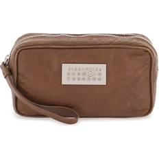 MM6 Maison Margiela numeric pouch bag OS Brown