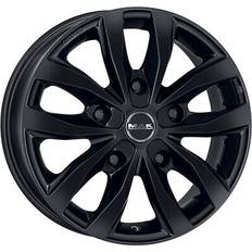 16" - 5/120 Bilfelger Mak Alufelge load 5 fur volkswagen transporter t5 6.5x16 5x120 gloss black gu3