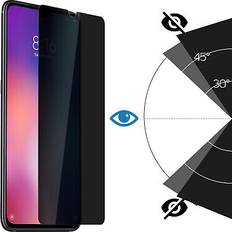 Protectores de Pantalla Avizar Protector Xiaomi Mi 9 Antiespías Cristal Templado Transparente Tintado