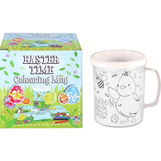 Plastic Cups Henbrandt Easter Colouring Mug for Kids Mug