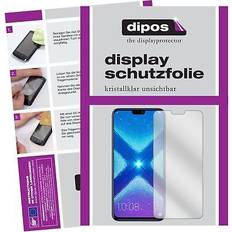 Dipos Displayschutzfolie Crystalclear 2 Stück, Honor 8X Max Smartphone Schutzfolie