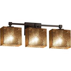 Justice Design Fusion Dark Bronze Wall Lamp
