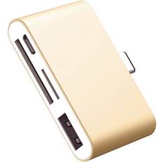 Vonets VONETS Multi Function Type-C HUB OTG USB Card Reader Adapter for CF SD TF Card for MacBook Air Samsung Galaxy Huawei Accessories gold