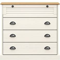 vidaXL Vigo White Kommode 80x76cm
