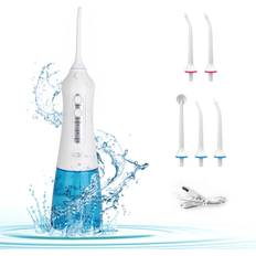 Tomtop Jms Cordless Water Flosser 3 Modes with 5 Jet Tips Professional 300ml Water Tank Cordless Dental Oral