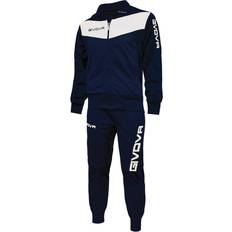 3XL - Tuta sportiva Tute intere Givova Tuta Visa Tracksuit - Navy/White