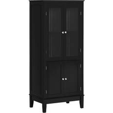 Tall Bathroom Cabinets kleankin (834-495V00BK)