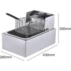 Frityrkokere Tomtop Jms Fryer Multifunctional Intelligent 6L