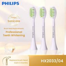 Philips Tannbørstehoder Philips HX2033 C1 Utskifting Av Tannbørstehode Myk Lyst Hvitt 3 Stk
