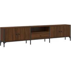 Noir Bancs vidaXL 838992 Brown Oak Meuble TV 200x44cm