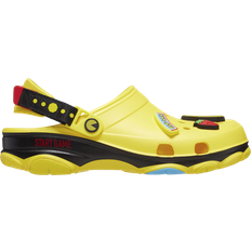 Women - Yellow Outdoor Slippers Crocs x Pac-Man All Terrain Clog - Lemon