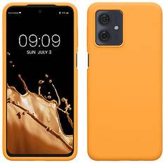 Kwmobile Hülle für motorola moto g54 5g handyhülle handy case cover smartphone backcover Orange 7,50 cm