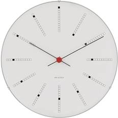 Arne Jacobsen Bankers White Horloge murale 16cm